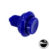 Buttons - Flipper-Pushbutton 1-1/8 inch Ultra Blue