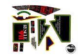 RESCUE 911 (Gottlieb) Decal set