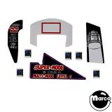 -SHAQ ATTAQ (Gottlieb) Decal set