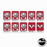 Stickers & Decals-PHOENIX (Williams) Decal target set