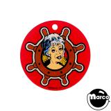 GILLIGAN'S ISLAND (Bally) Key fob Mrs. Howell