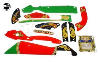 RIVERBOAT GAMBLER (Willams) plastics set