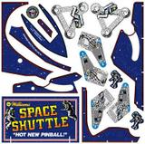 Playfield Plastics-SPACE SHUTTLE (Williams) Plastic set