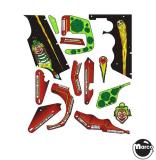 Playfield Plastics-COMET (Williams) Plastic set