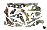 SPACE STATION (Williams) Plastic set