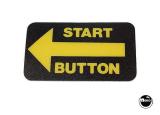 TAXI (Williams) start button decal