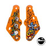 BAD CATS (Williams) Plastic slingshot set