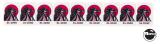 -COSMIC GUNFIGHT (Williams) target decals