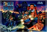 -JUDGE DREDD (Bally) Backglass