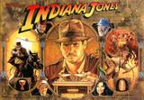 Backbox Art-INDIANA JONES (Williams) Translite