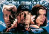 Backbox Art-DEMOLITION MAN (Williams) Backglass