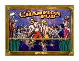 -CHAMPION PUB (Bally) Backglass 