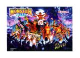 Backbox Art-MONSTER BASH (Williams) Translite