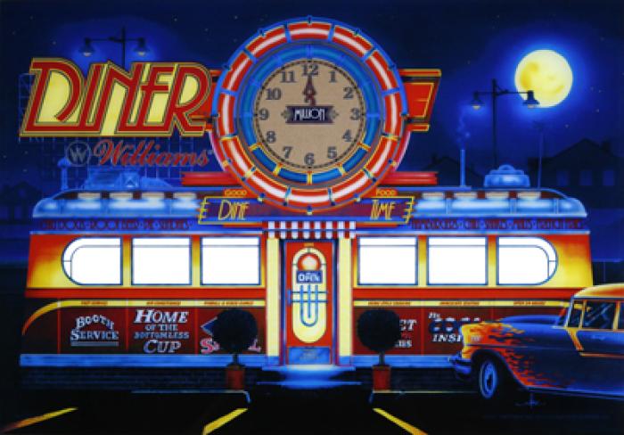 31-1357-571 - DINER (Williams) Backglass