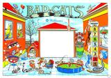 BAD CATS (Williams) Backglass