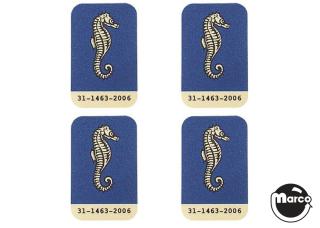 ATLANTIS (Bally) Decal drop targets (4)