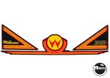 WHIRLWIND (Williams) Apron Decal set