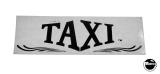 Stickers & Decals-TAXI (Williams) Dome decal set