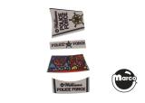 Stickers & Decals-POLICE FORCE (Williams) Decal police car