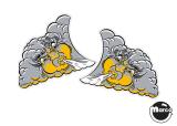 Pinball Toppers-WHIRLWIND (Williams) Cloud decal set (2)