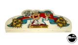 Pinball Toppers-SLUGFEST (Williams) Backbox pinball topper