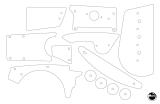 Playfield Plastics-WORLD CUP SOCCER (Bally) plastic 12 pc