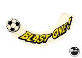 WORLD CUP SOCCER (Bally) Decal "Blast"