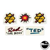 Williams Roadshow Hat decal set 31-2013