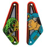 Playfield Plastics-ATTACK FROM MARS (Bally) Slingshots