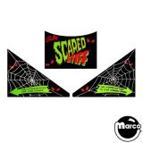 Stickers & Decals-SCARED STIFF (Bally) Decal apron set