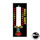 Stickers & Decals-SCARED STIFF (Bally) shooter gauge deca 