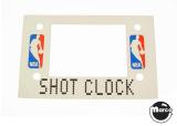 NBA FASTBREAK (Bally) Decal "Shot Clock"