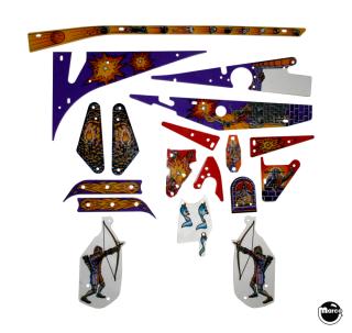 MEDIEVAL MADNESS (Williams) Plastic set