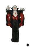 Injection Molded Plastic Parts-MONSTER BASH (Williams) Dracula figure-with CUT FEET