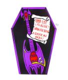 -MONSTER BASH (Williams) Dracula coffin decal