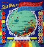 Backbox Art-SEA WOLF (Williams) Backglass