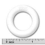 Rings - White-Rubber ring - White 3/4 inch ID 