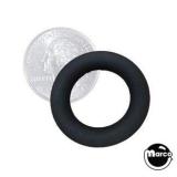Rings - Black-Rubber ring - Black 3/4 inch ID