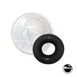 Rings - Black-Rubber ring - Black 3/8 inch ID