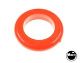 -Rubber  bumper pool table post ring, red