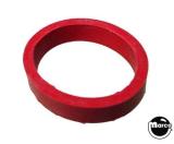 Rubber - flipper 3/8 x 1-1/2 inches ID red