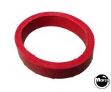 Flipper Rubber-Rubber - flipper 3/8 x 1-1/2 inches ID red