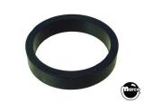 Flipper Rubber-Rubber - flipper 3/8 inch x 1-1/2 inch ID black