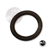 Rings - Black-Rubber ring - black 1-1/4 inch ID