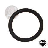 Rings - Black-Rubber ring - Black 1-3/4 inch ID