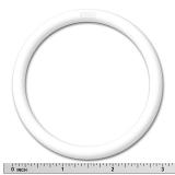 Rings - White-Rubber ring - White 2-1/2 inch ID