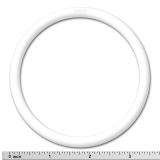 Rings - White-Rubber ring - White 3 inch ID 