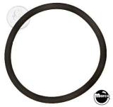 Rings - Black-Rubber ring - Black 3-1/2 inch ID