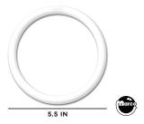 -Rubber ring - White 5-1/2 inch ID