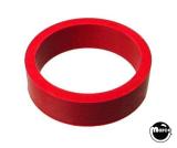 PRW Pinball Rubber-Rubber - flipper 1/2 x 1-1/2 inch red